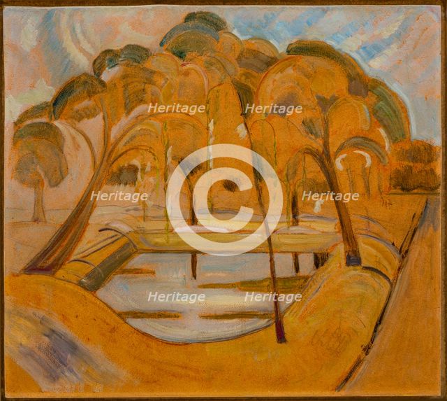 Park View in Domburg, 1911-1912. Creator: Heemskerck, Jacoba van (1876-1923).