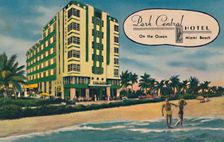 Park Central Hotel - On the Ocean, Miami Beach c1940s