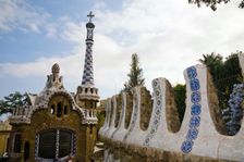 Park Guell, Barcelona, Spain, 2007. Creator: Samuel Magal