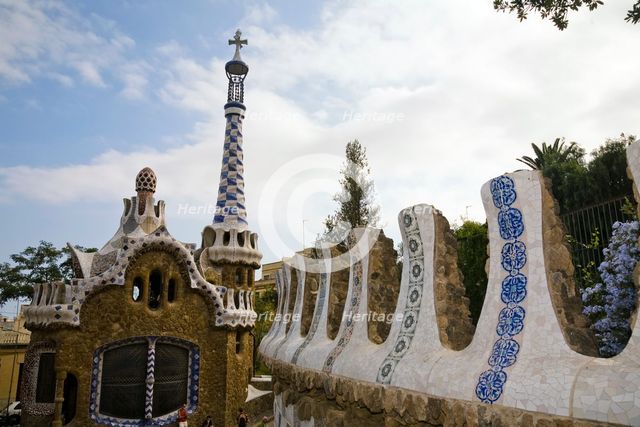 Park Guell, Barcelona, Spain, 2007. Creator: Samuel Magal.