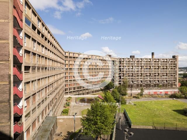 Park Hill Estate, Sheffield, South Yorkshire, 2006. Artist: James O Davies.