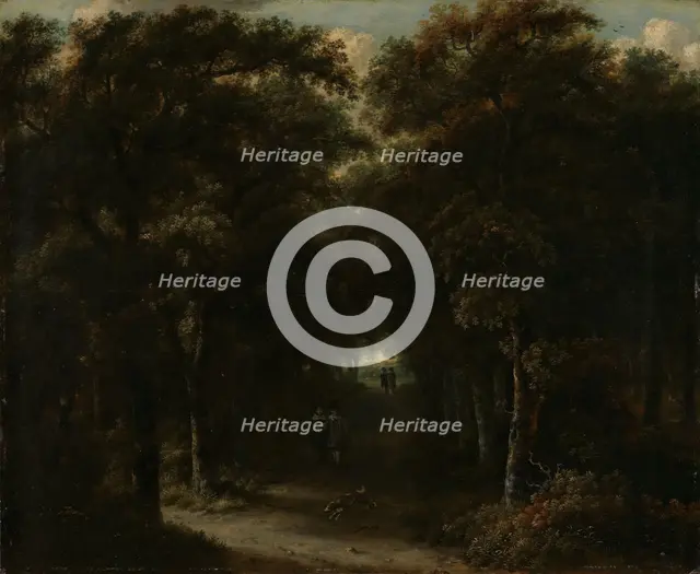 Park landscape, probably 1650s or 1660s. Creator: Gillis Rombouts.