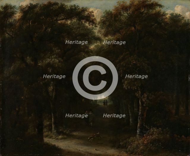 Park landscape, probably 1650s or 1660s. Creator: Gillis Rombouts.