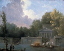 Park Scene, 18th century. Creator: Hubert Robert