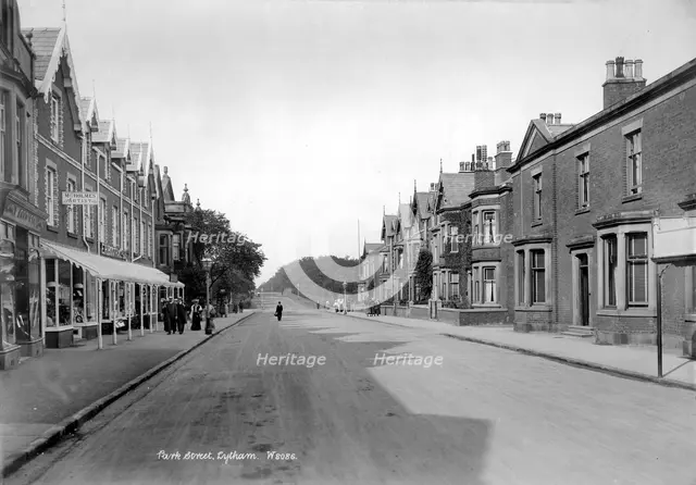 Park Street, Lytham St Anne's, Lancashire, 1890-1910. Artist: Unknown