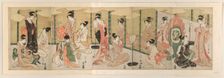 Parody of The Book of Joruri, c. 1789/1801. Creator: Hosoda Eishi