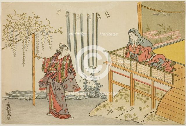 Parody of the Story of Narukami, 1765. Creator: Unknown.