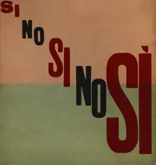 Parole in libertà, 1932. Creator: Marinetti, Filippo Tommaso (1876-1944)