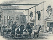 Parlour of the Three Crowns Inn, Lichfield 1907