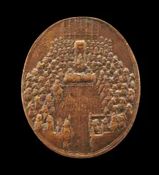 Parliament Assembled in One House [reverse], 1650. Creator: Thomas Simon