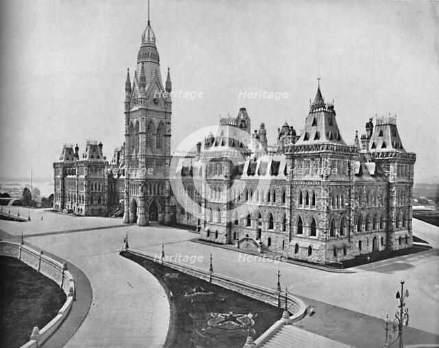 'Parliament Buildings, Ottawa, Canada', c1897. Creator: Unknown.