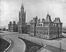 Parliament Buildings, Ottawa, Canada, c1900. Creator: Unknown
