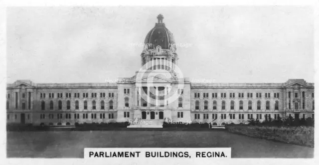 Parliament Buildings, Regina, Saskatchewan, Canada, c1920s. Artist: Unknown
