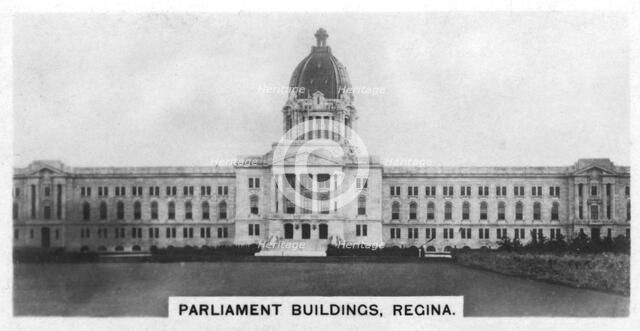 Parliament Buildings, Regina, Saskatchewan, Canada, c1920s. Artist: Unknown