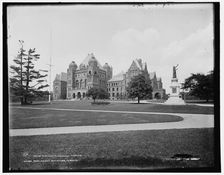 Parliament Buildings, Toronto, between 1900 and 1906. Creator: Unknown