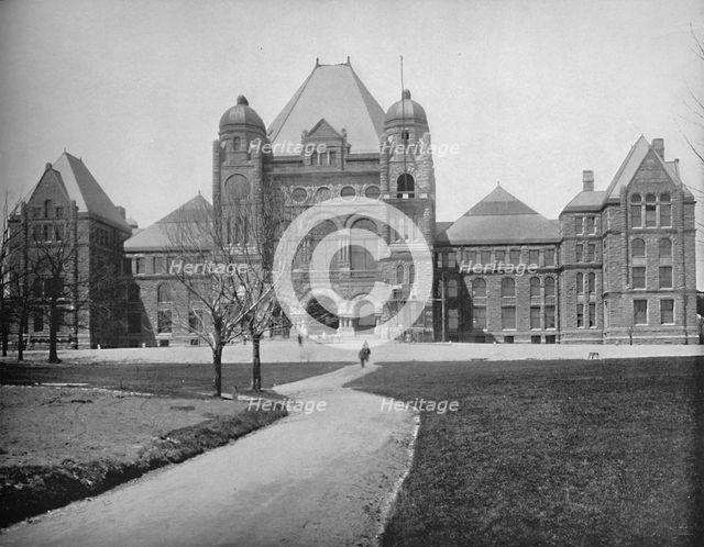 'Parliament Buildings, Toronto, Canada', c1897. Creator: Unknown.