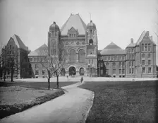 Parliament Buildings, Toronto, Canada c1897. Creator: Unknown