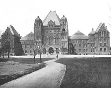 Parliament Buildings, Toronto, Canada, c1900. Creator: Unknown