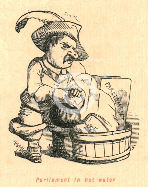 'Parliament in hot water', 1897.  Creator: John Leech.