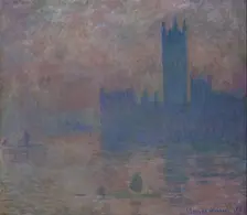 Parliament. London. Artist: Monet, Claude (1840-1926)