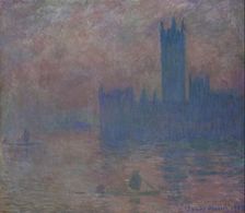 Parliament. London. Artist: Monet, Claude (1840-1926)