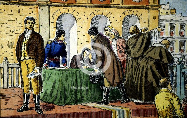 Parliament of Cádiz (1811), promulgated by the deputies of the Cádiz Constitution of 1812, for th…