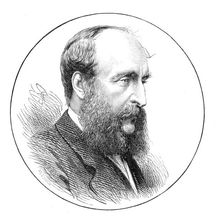 Parliamentary portraits: Mr. C. M. Palmer, M.P. for Durham, 1874. Creator: Unknown