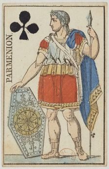 Parmenion. From: Cartes de tête d'un jeu au portrait de l'Empire, 1811. Creator: Gatteaux, Nicolas-Marie (1751-1832)