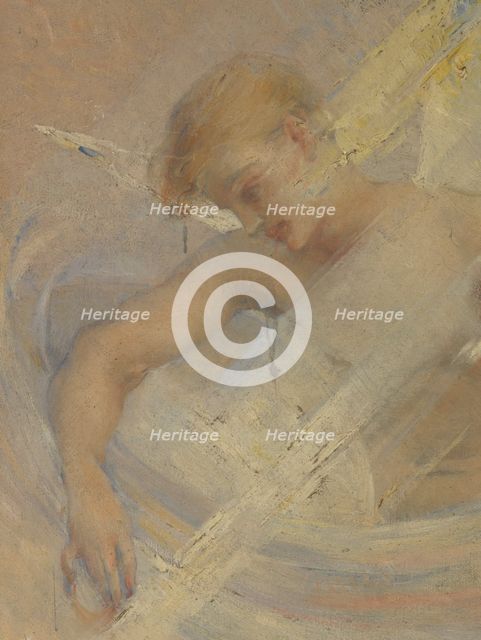 Parmi les astres (L'Air), c.1905. Creator: Adrien Moreau-Neret.