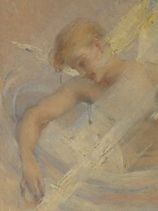 Parmi les astres (L'Air), c.1905. Creator: Adrien Moreau-Neret