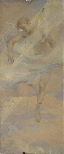 Parmi les astres (L'Air), c.1905. Creator: Adrien Moreau-Neret