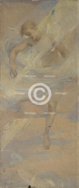 Parmi les astres (L'Air), c.1905. Creator: Adrien Moreau-Neret.