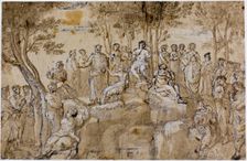 Parnassus, 1600/25. Creator: After Raffaello Sanzio, called Raphael Italian, 1483-1538