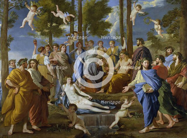 Parnassus, 1631. Artist: Poussin, Nicolas (1594-1665)