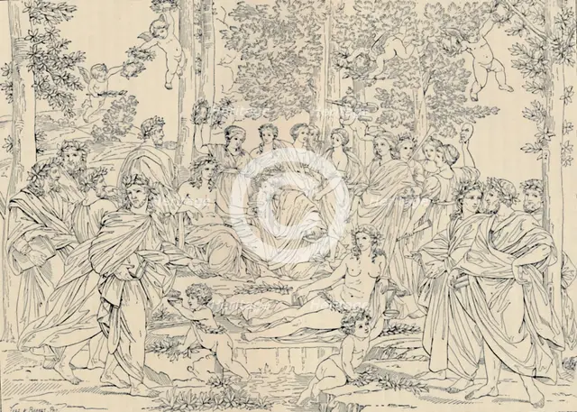 'Parnassus', 1886. Artist: Unknown.