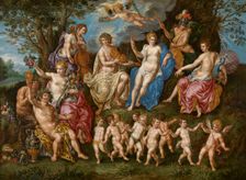 Parnassus, First third of 17th cen. Creator: Hendrik de Clerck