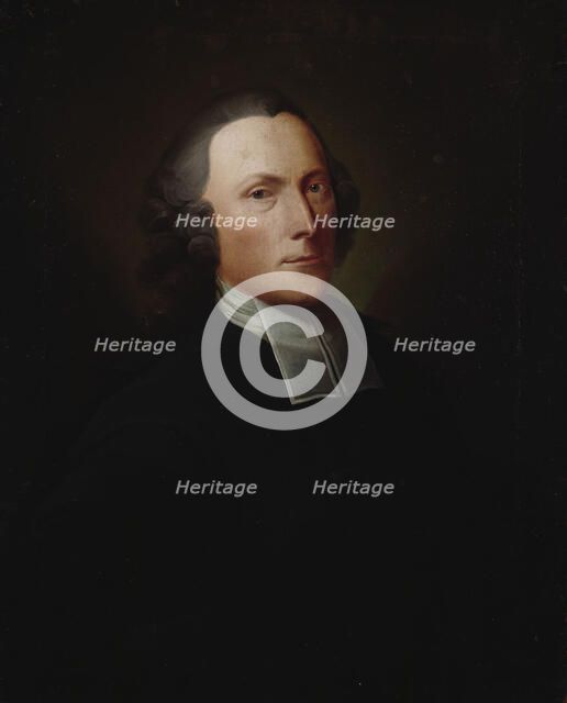 Parson of Laihia Samuel Wacklin (1710-1780), the artist's brother, 1755. Creator: Isak Wacklin.