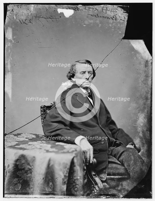 Parson Brownlow, between 1860 and 1875. Creator: Unknown.