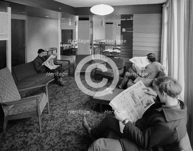 Parson's Field House, Durham University, Durham, County Durham, 08/12/1965. Creator: John Laing plc.