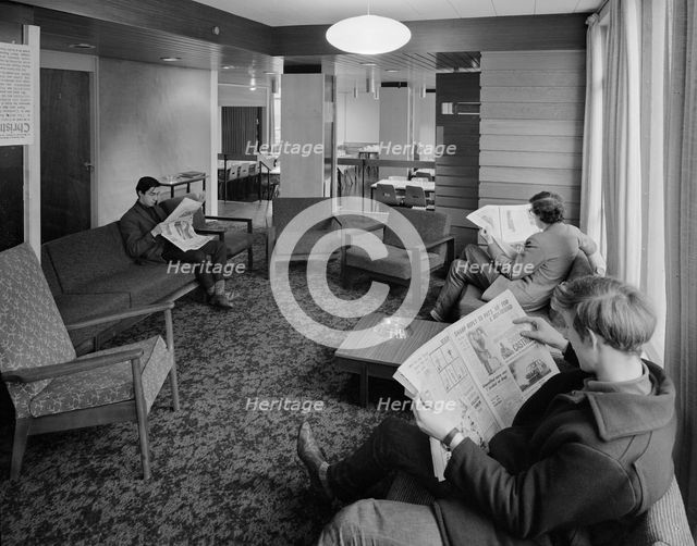 Parson's Field House, Durham University, Durham, County Durham, 08/12/1965. Creator: John Laing plc.