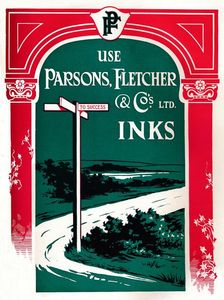 Parsons, Fletcher & Co.'s Ltd. Inks 1917. Artist: Parsons Fletcher & Co