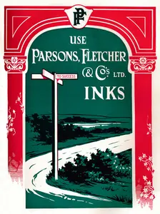 Parsons, Fletcher & Co.'s Ltd. Inks 1917. Artist: Parsons Fletcher & Co