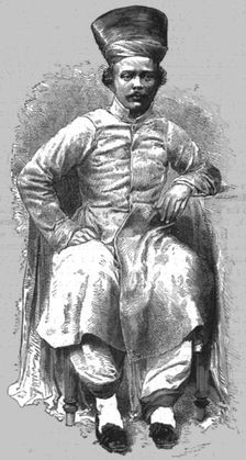 'Parsee of Bombay; From Bombay to Kosseir: The Red Sea 1875. Creator: Unknown