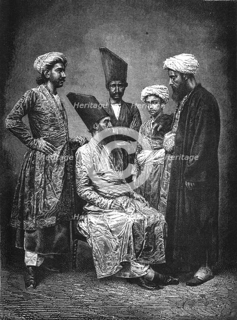 'Parsees of Bombay; Notes on Bombay and the Malabar Coast', 1875. Creator: C. B. Low.