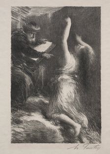 Parsival, Act II: Evocation of Kundry. Creator: Henri Fantin-Latour (French, 1836-1904)