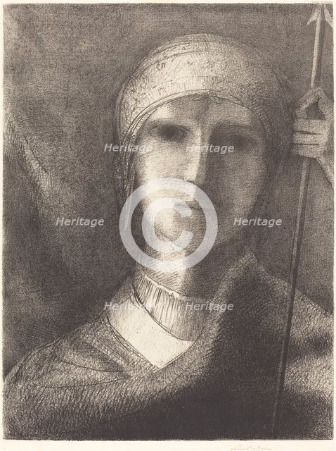 Parsifal, 1892. Creator: Odilon Redon.