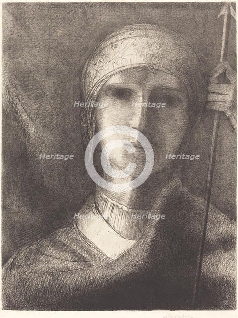 Parsifal, 1892. Creator: Redon, Odilon (1840-1916).