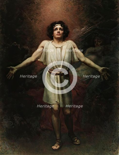 Parsifal, 1910. Creator: Rogelio de Egusquiza Barrena.