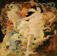 Parsifal. The Flower Maidens, 1896