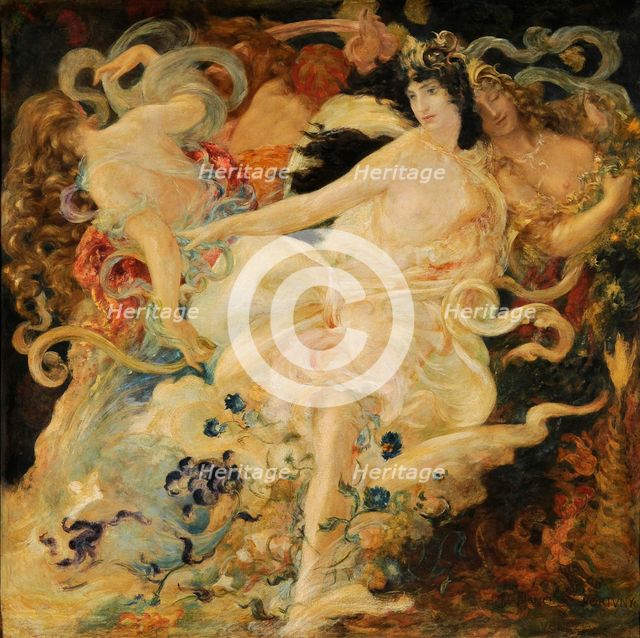 Parsifal. The Flower Maidens, 1896.